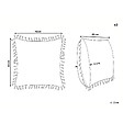 BELIANI - Lot de 2 coussins décoratifs MALLOW 45 x 45 cm Multicolore - vignette