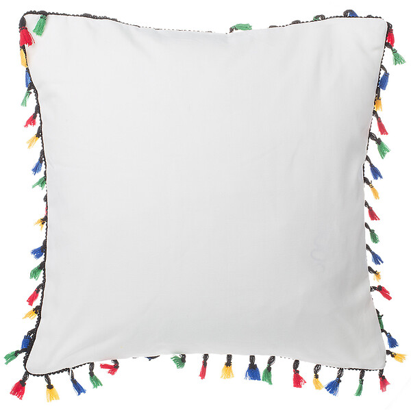 BELIANI - Lot de 2 coussins décoratifs MALLOW 45 x 45 cm Multicolore - large