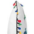 BELIANI - Lot de 2 coussins décoratifs MALLOW 45 x 45 cm Multicolore - vignette
