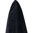 BELIANI - Lot de 2 coussins décoratifs TALINUM Velours 45 x 45 cm Noir Motif animal - vignette