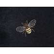 BELIANI - Lot de 2 coussins décoratifs TALINUM Velours 45 x 45 cm Noir Motif animal - vignette