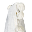 BELIANI - Lot de 2 coussins décoratifs JASMINE 45 x 45 cm Blanc Unicolore - vignette