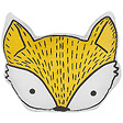 BELIANI - Lot de 2 coussins décoratifs VADODARA Coton 50 x 40 cm Jaune Renard - vignette