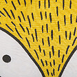 BELIANI - Lot de 2 coussins décoratifs VADODARA Coton 50 x 40 cm Jaune Renard - vignette