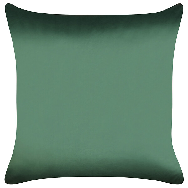 BELIANI - Lot de 2 coussins décoratifs MARSHMALLOW Velours 45 x 45 cm Rouge Vert Motif de Noël - large