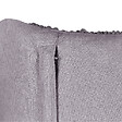 BELIANI - Lot de 2 coussins décoratifs BESHAM Coton 45 x 45 cm Gris Motif géométrique - vignette