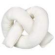 BELIANI - Lot de 2 coussins décoratifs GLADIOLUS Bouclé 172 x 14 cm Blanc cassé Unicolore - vignette