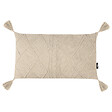 BELIANI - Lot de 2 coussins décoratifs CAESIA Coton 30 x 50 cm Beige clair Unicolore - vignette
