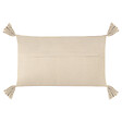 BELIANI - Lot de 2 coussins décoratifs CAESIA Coton 30 x 50 cm Beige clair Unicolore - vignette