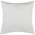 BELIANI - Lot de 2 coussins décoratifs ALYSSUM Coton 45 x 45 cm Blanc Motif de treillis - vignette