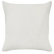 BELIANI - Lot de 2 coussins décoratifs ZALEYA Coton 45 x 45 cm Blanc Motif floral - vignette