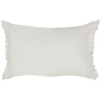 BELIANI - Lot de 2 coussins décoratifs SASSAFRAS Lin 30 x 45 cm Blanc cassé Unicolore - vignette