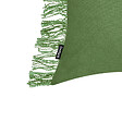 BELIANI - Lot de 2 coussins décoratifs MABA Coton 50 x 35 cm Vert Unicolore - vignette