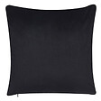 BELIANI - Lot de 2 coussins décoratifs TOADFLAX Velours 45 x 45 cm Vert Noir Motif de plante - vignette