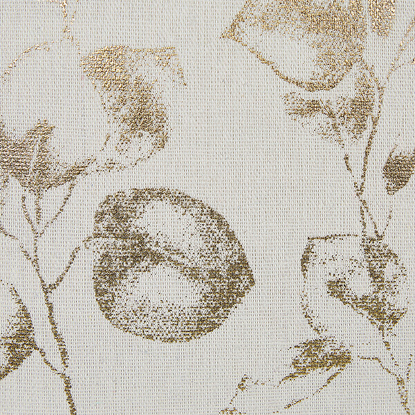 BELIANI - Lot de 2 coussins décoratifs GOMPHRENA 45 x 45 cm Beige clair Motif de plante - large