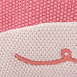 BELIANI - Lot de 2 coussins décoratifs JARGALLI Coton 35 x 35 cm Rose Crabe - vignette