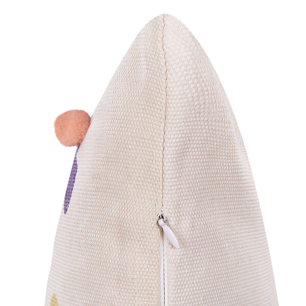 BELIANI - Lot de 2 coussins décoratifs CLUSIA 30 x 50 cm Beige - large