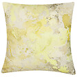 BELIANI - Lot de 2 coussins décoratifs PACHIRA Coton 45 x 45 cm Jaune Motif abstrait - vignette