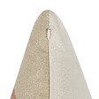 BELIANI - Lot de 2 coussins décoratifs CALLIOPSIS 45 x 45 cm Blanc Motif abstrait - vignette