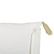 BELIANI - Lot de 2 coussins décoratifs SYRINGA Coton 45 x 45 cm Vert Motif géométrique - vignette