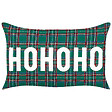 BELIANI - Lot de 2 coussins décoratifs JOYCANDY 30 x 50 cm Vert Motif de Noël - vignette