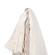 BELIANI - Lot de 2 coussins décoratifs HAKONE 45 x 25 cm Taupe Motif géométrique - vignette