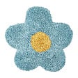 BELIANI - Lot de 2 coussins décoratifs SORREL Coton 30 x 30 cm Bleu Fleur - vignette