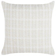 BELIANI - Lot de 2 coussins décoratifs DOURIS 45 x 45 cm Beige clair À carreaux - vignette