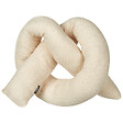 BELIANI - Lot de 2 coussins décoratifs GLADIOLUS Bouclé 172 x 14 cm Beige Unicolore - vignette