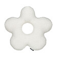 BELIANI - Lot de 2 coussins décoratifs CAMPONULA Bouclé 40 x 40 cm Blanc cassé Unicolore - vignette