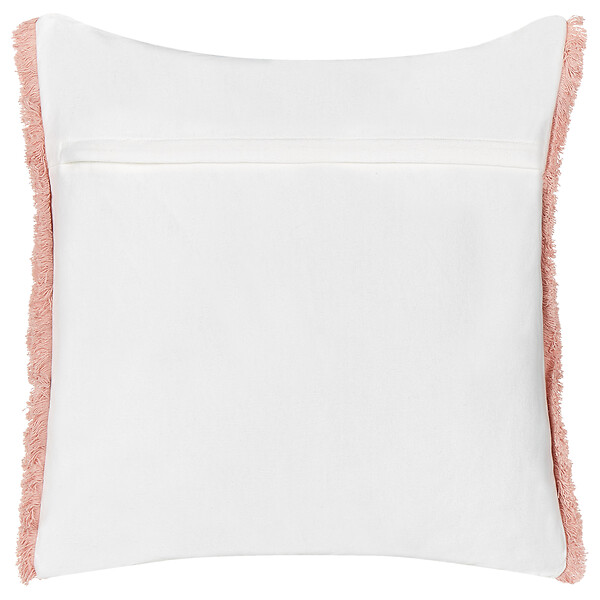 BELIANI - Lot de 2 coussins décoratifs SKIMMIA Coton 45 x 45 cm Blanc Motif de Noël - large