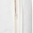BELIANI - Lot de 2 coussins décoratifs SKIMMIA Coton 45 x 45 cm Blanc Motif de Noël - vignette