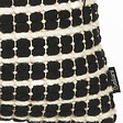BELIANI - Lot de 2 coussins décoratifs YONCALI Coton 45 x 45 cm Noir À carreaux - vignette