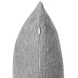 BELIANI - Lot de 2 coussins décoratifs NOLANA 45 x 45 cm Gris Unicolore - vignette