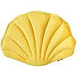 BELIANI - Lot de 2 coussins décoratifs CONSOLIDA Velours 47 x 35 cm Jaune Unicolore - vignette