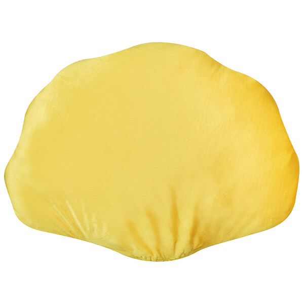 BELIANI - Lot de 2 coussins décoratifs CONSOLIDA Velours 47 x 35 cm Jaune Unicolore - large