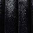 BELIANI - Lot de 2 coussins décoratifs RAKYA 45 x 45 cm Fourrure synthétique Noir À rayure - vignette