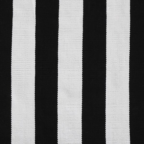 BELIANI - Tapis d'extérieur TAVAS Noir/blanc 80 x 150 cm - large