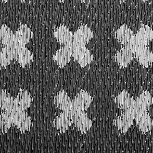 BELIANI - Tapis d'extérieur ROHTAK Noir 90 x 180 cm - large