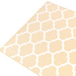 BELIANI - Tapis d'extérieur AKSU Beige 140 x 200 cm Réversible - vignette