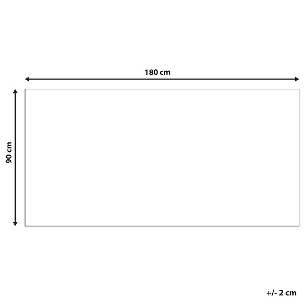 BELIANI - Tapis d'extérieur HALDIA Vert 90 x 180 cm - large