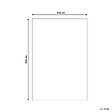 BELIANI - Tapis d'extérieur ALADANA Noir/blanc 140 x 200 cm Réversible - vignette