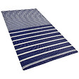 BELIANI - Tapis d'extérieur HALDIA Bleu marine 90 x 180 cm - vignette