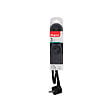 LEGRAND - multiprise fb 3x2p+t standard interrupteur 3m noir - vignette