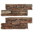 RO'MA NATURE - Pierre de parement Schiste Oxydé 46x20 cm (lot de 1,01 m² soit 11 plaques) - vignette