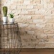 RO'MA NATURE - Parement Travertin Beige 60x15 cm Brut/Adouci (lot de 0,99 m² soit 11 plaques) - vignette