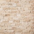 RO'MA NATURE - Parement Travertin Beige 60x15 cm Brut/Adouci (lot de 0,99 m² soit 11 plaques) - vignette
