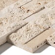 RO'MA NATURE - Parement Travertin Beige 60x15 cm Brut/Adouci (lot de 0,99 m² soit 11 plaques) - vignette