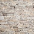 RO'MA NATURE - Pierre de parement Travertin Gris Silver 60x15 cm Brut/Adouci (lot de 0,99 m² soit 11 plaques) - vignette