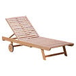 HAPPY GARDEN - Bain de soleil pliant en acacia KANAWA - vignette